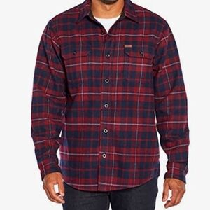Orvis  Men’s Double Brushed Flannel Button Down Shirt Size M